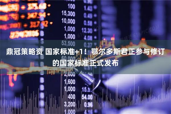 鼎冠策略资 国家标准+1！鄂尔多斯君正参与修订的国家标准正式发布