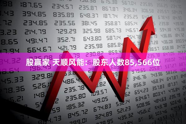 股赢家 天顺风能：股东人数85,566位