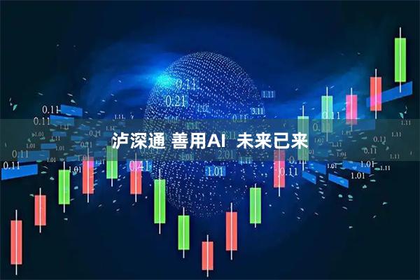 泸深通 善用AI  未来已来